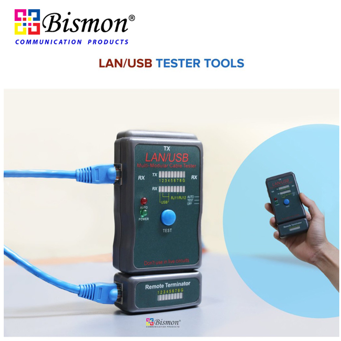 Multi-Modular cable Tester LAN/USB (เครื่อง test สาย UTP และ USB)